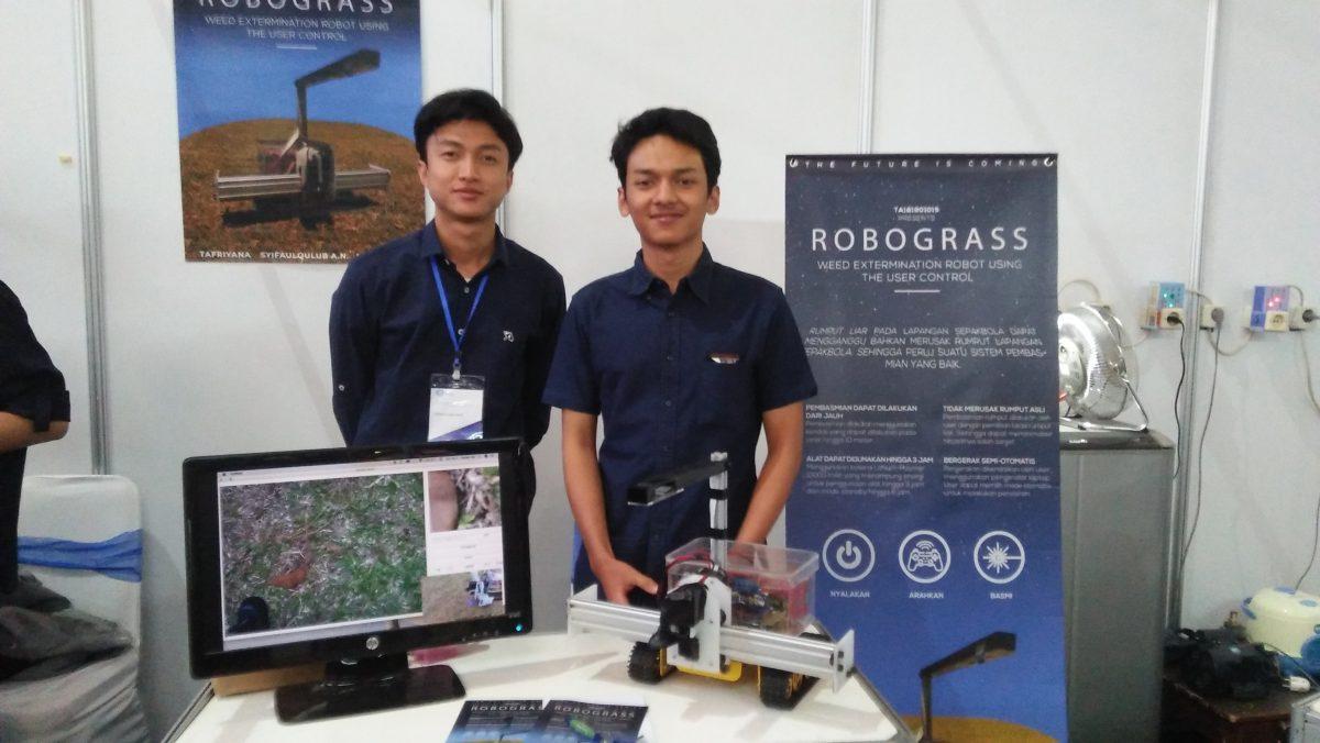 Robograss, Robot Pembasmi Rumput Liar Otomatis Karya Mahasiswa ITB